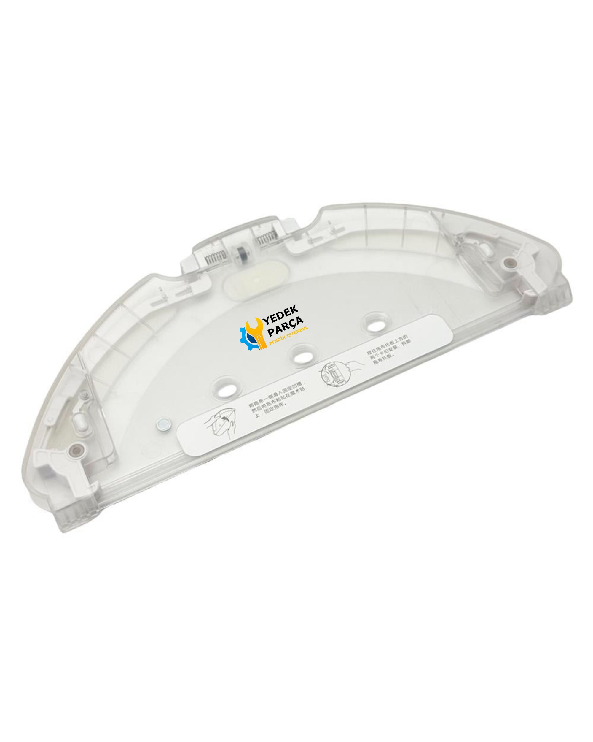 Xiaomi Uyumlu Mi Robot Vacuum Mop 2in1 Essential (Mjstg1) Robot Süpürge Mop Tablası - Mop Tutucu
