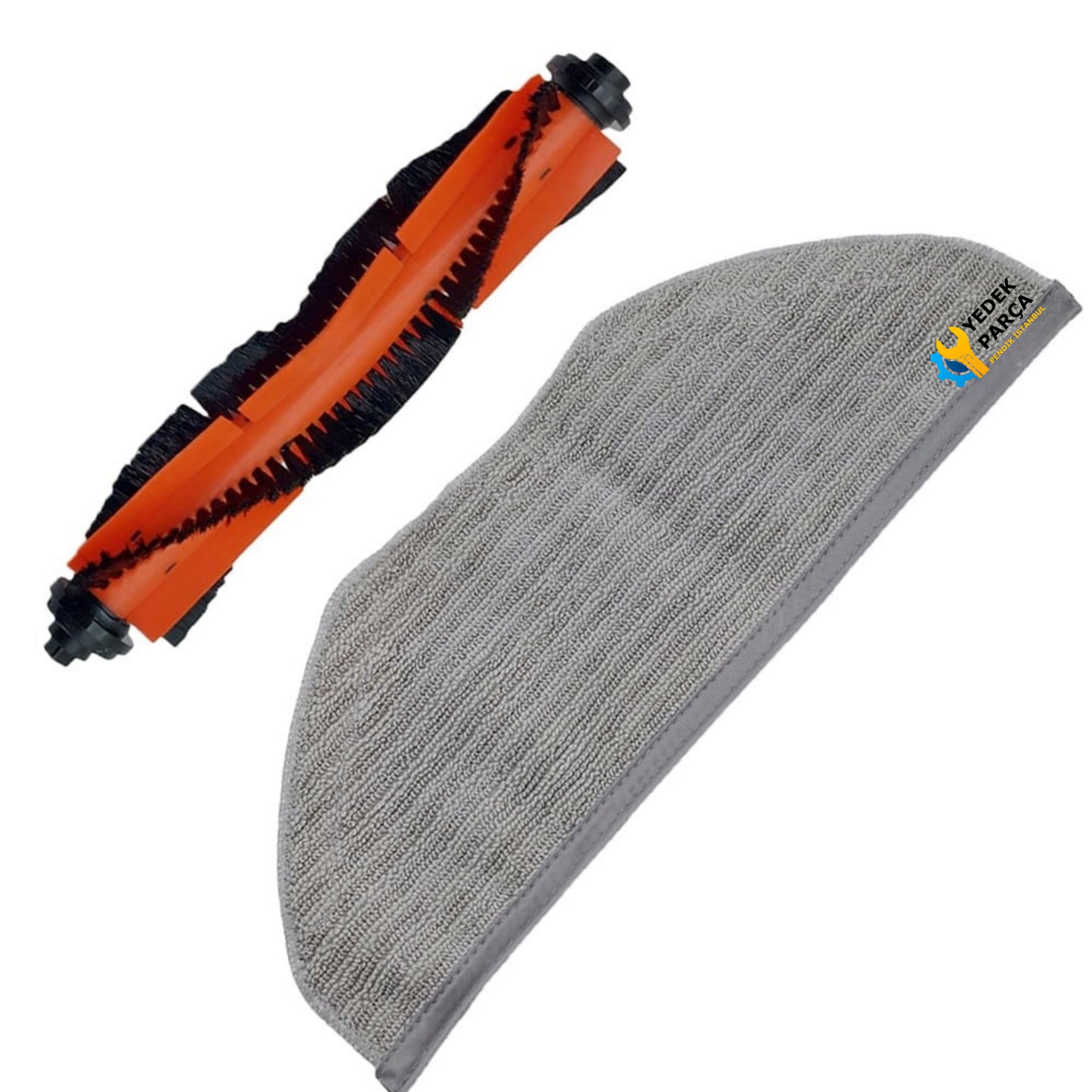 Xiaomi Uyumlu Mijia G1 MJSTG1 Robot Süpürge Ana Rulo Fırça ve Paspas Bezi 1 Adet