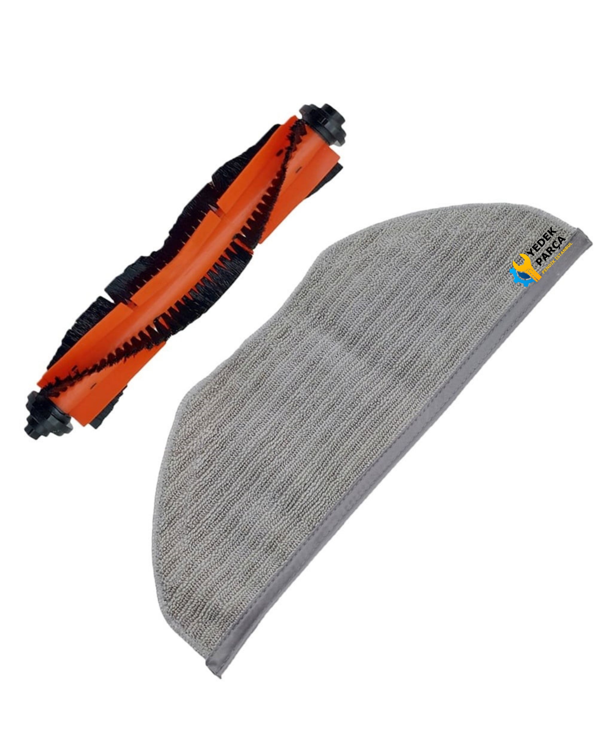 Xiaomi Uyumlu Mijia G1 MJSTG1 Robot Süpürge Ana Rulo Fırça ve Paspas Bezi 1 Adet