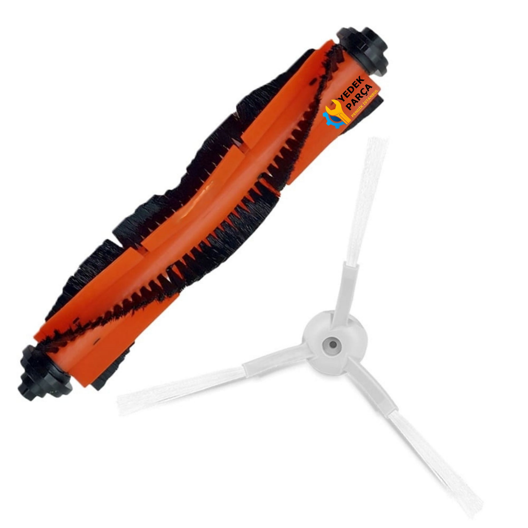 Xiaomi Uyumlu Mijia G1 MJSTG1 Robot Süpürge Ana Rulo Fırça ve Yan Fırça 1 Adet