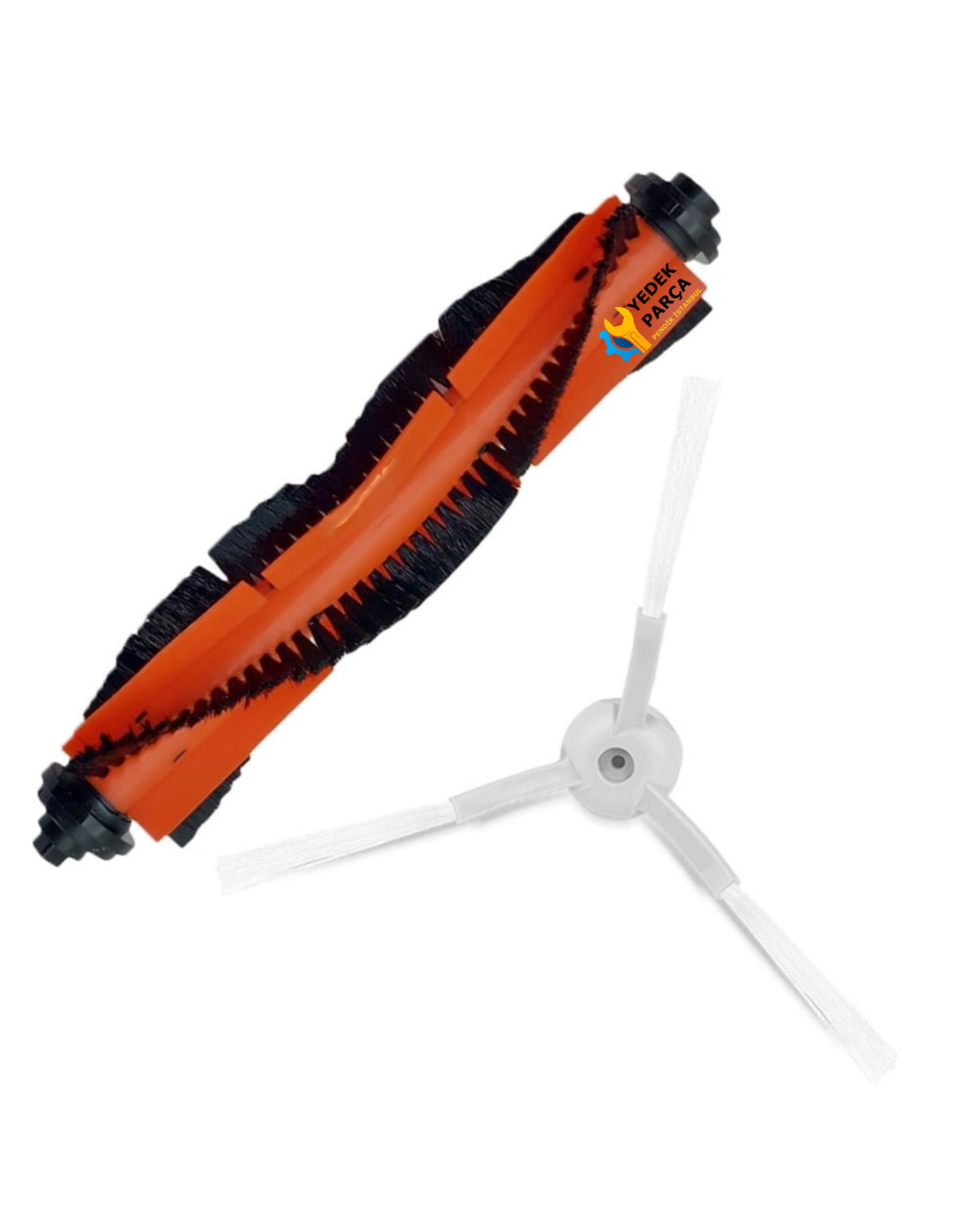 Xiaomi Uyumlu Mijia G1 MJSTG1 Robot Süpürge Ana Rulo Fırça ve Yan Fırça 1 Adet