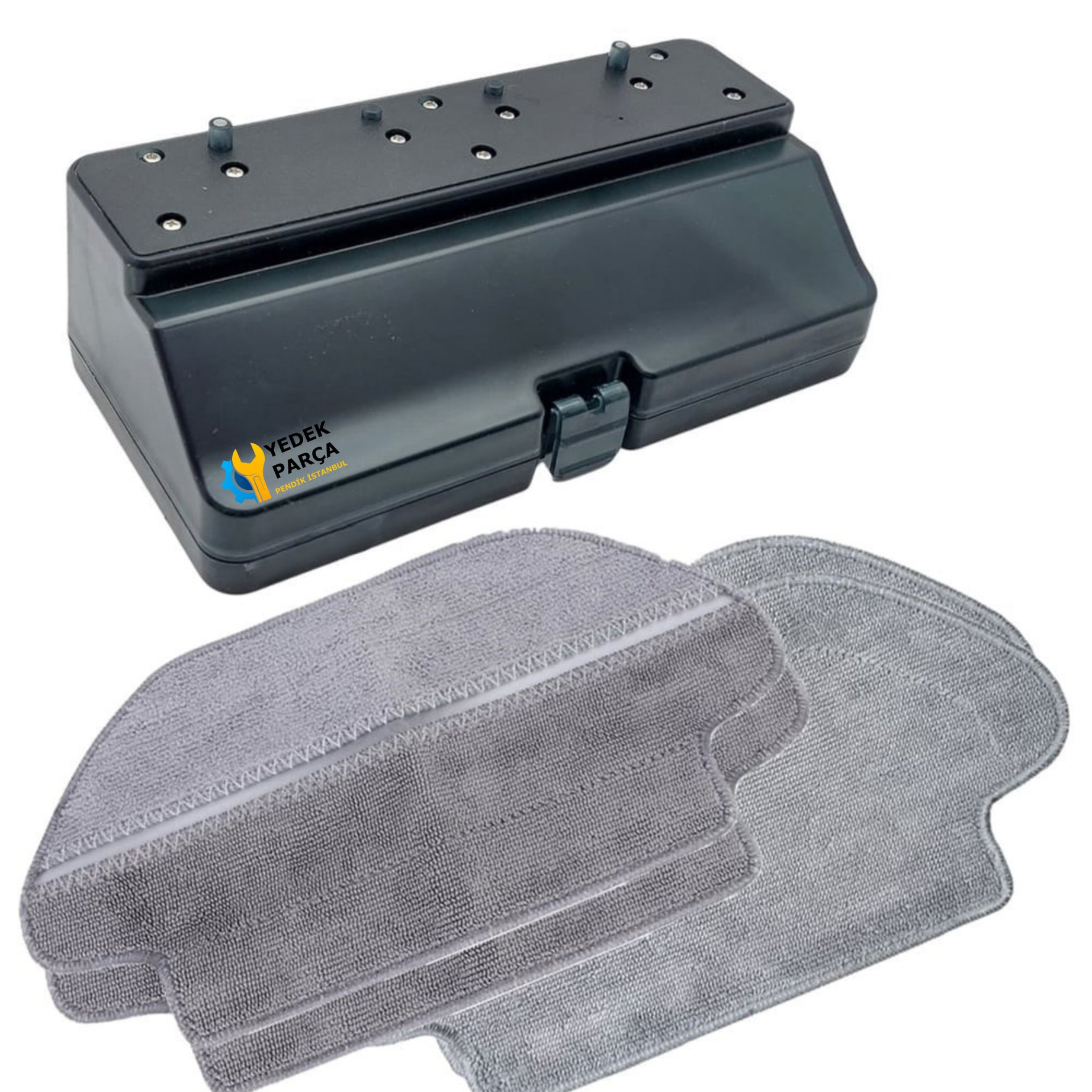 Xiaomi Uyumlu Mijia STYJ02YM Viomi V2 PRO V3 Robot Süpürge Su Tankı Islak ve Kuru Paspas 2 Adet