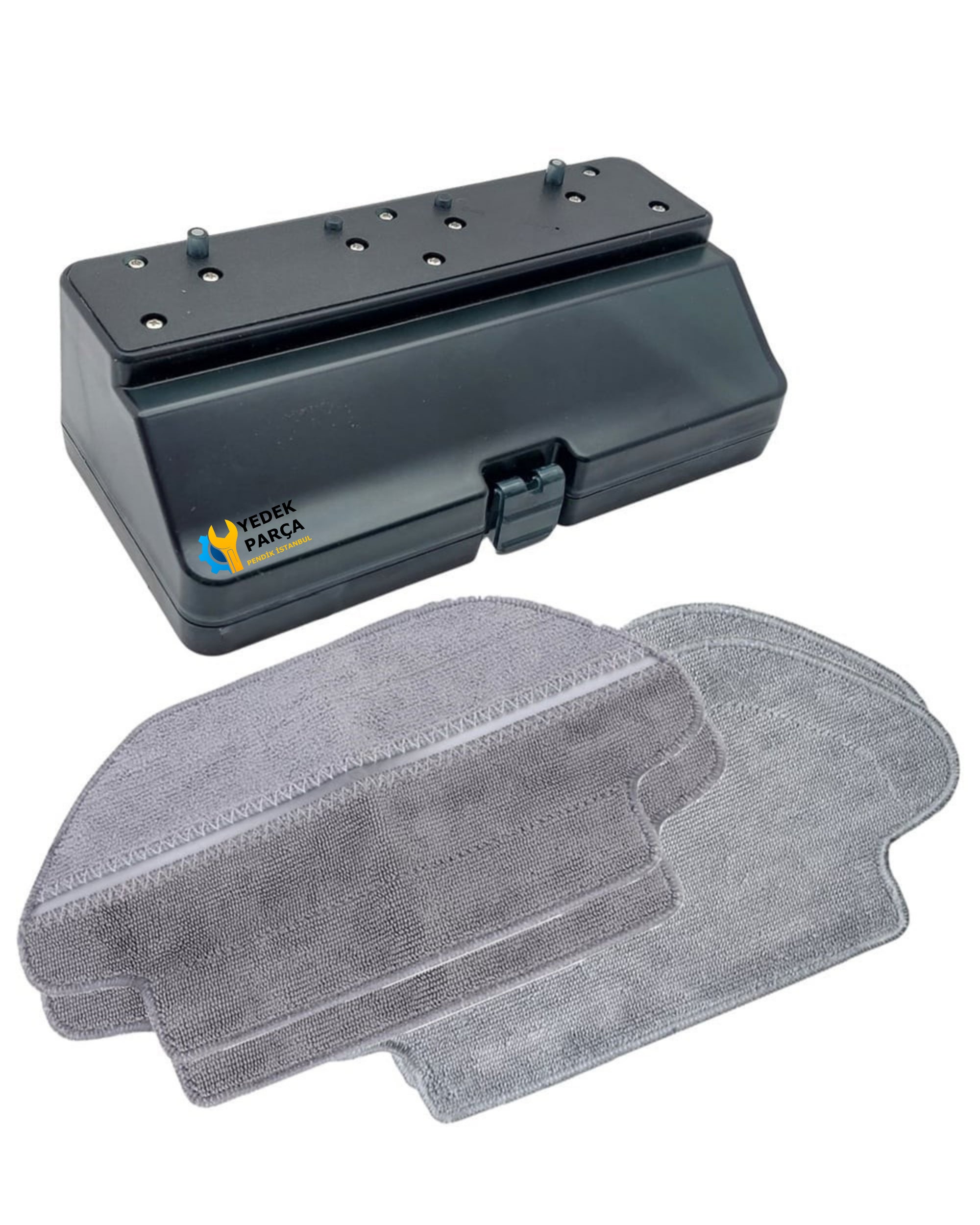 Xiaomi Uyumlu Mijia STYJ02YM Viomi V2 PRO V3 Robot Süpürge Su Tankı Islak ve Kuru Paspas 2 Adet