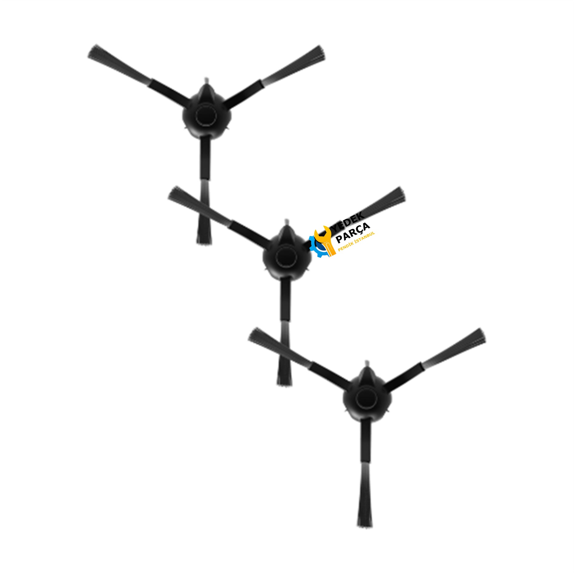 Philips Uyumlu HomeRun 2000 Serisi XU2100 Robot Süpürge Yan Fırçası 3 Adet