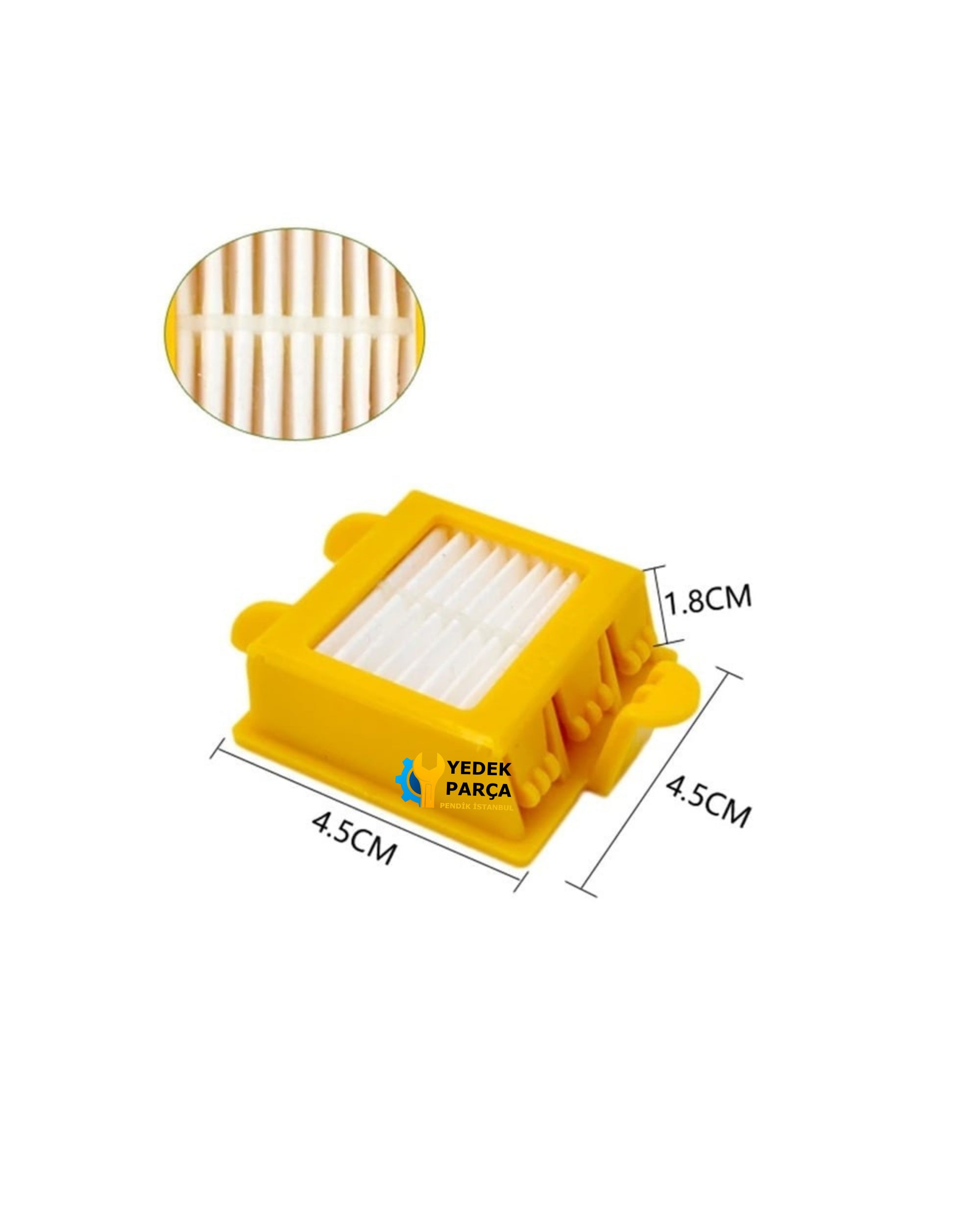 iRobot Roomba Uyumlu 530 Robot Süpürge Hepa Filtresi 3 Adet