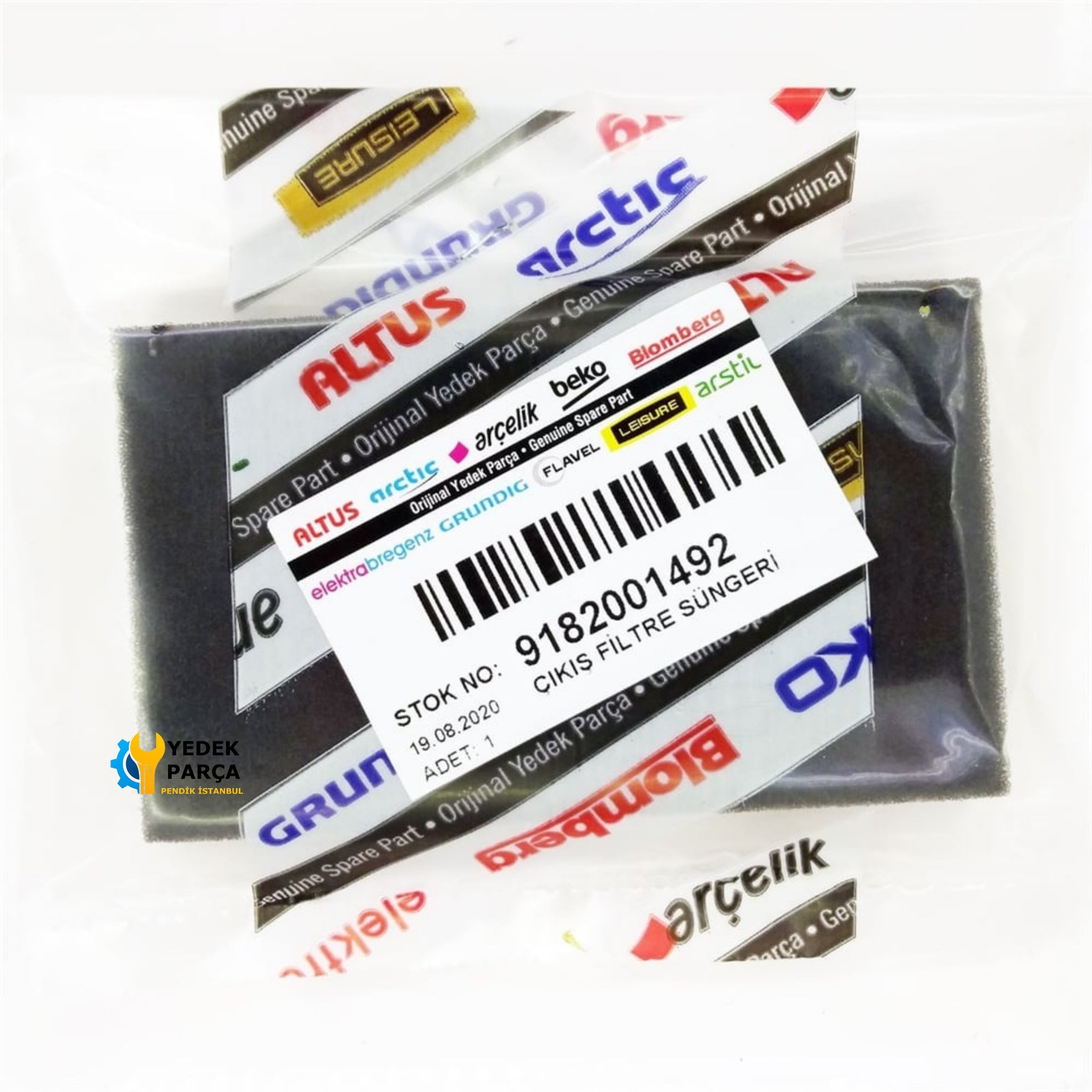 Arçelik Uyumlu S 4124 Kanguru Süpürge Çıkış Filtre Süngeri