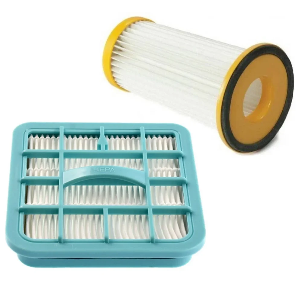 Philips Uyumlu FC 8222 Elektrikli Süpürge Silindirik Filtresi ve Hepa Filtre