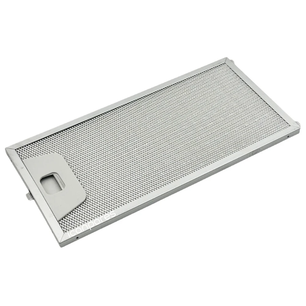 En 125mm Boy 255mm Arka Tırnak Arası 110mm Aspratör Filtresi 12,5cm*25,5cm Tek Tırnaklı