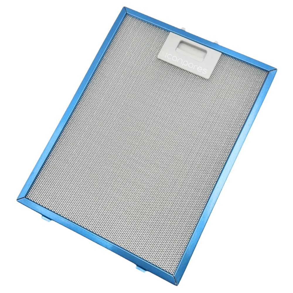En 240mm Boy 320mm Arka Tırnak Arası 125mm Aspiratör Metal Yağ Filtresi 24cm*32cm