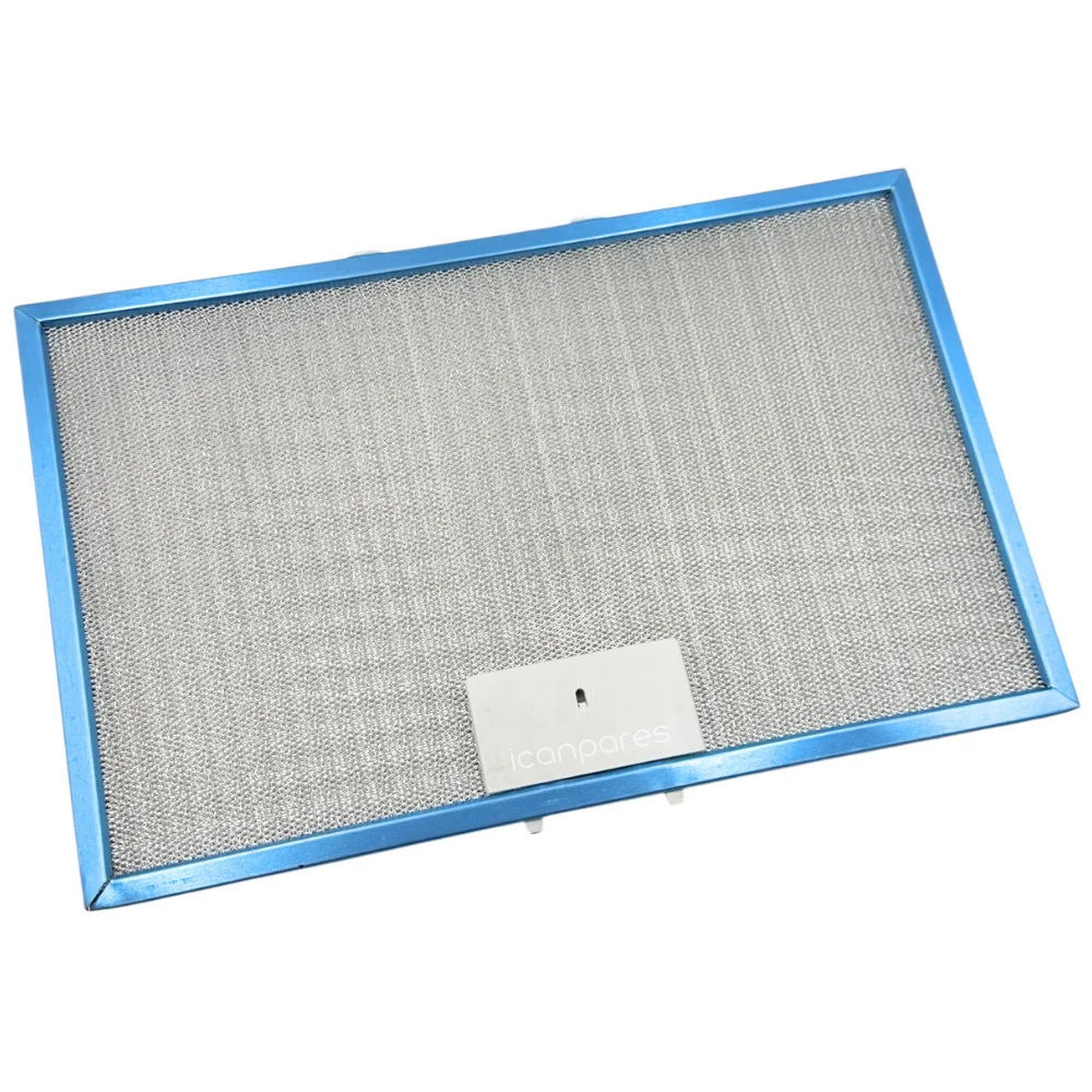 En 357mm Boy 230mm Arka Tırnak Arası 75mm Aspiratör Metal Yağ Filtresi 35,7cm*23cm