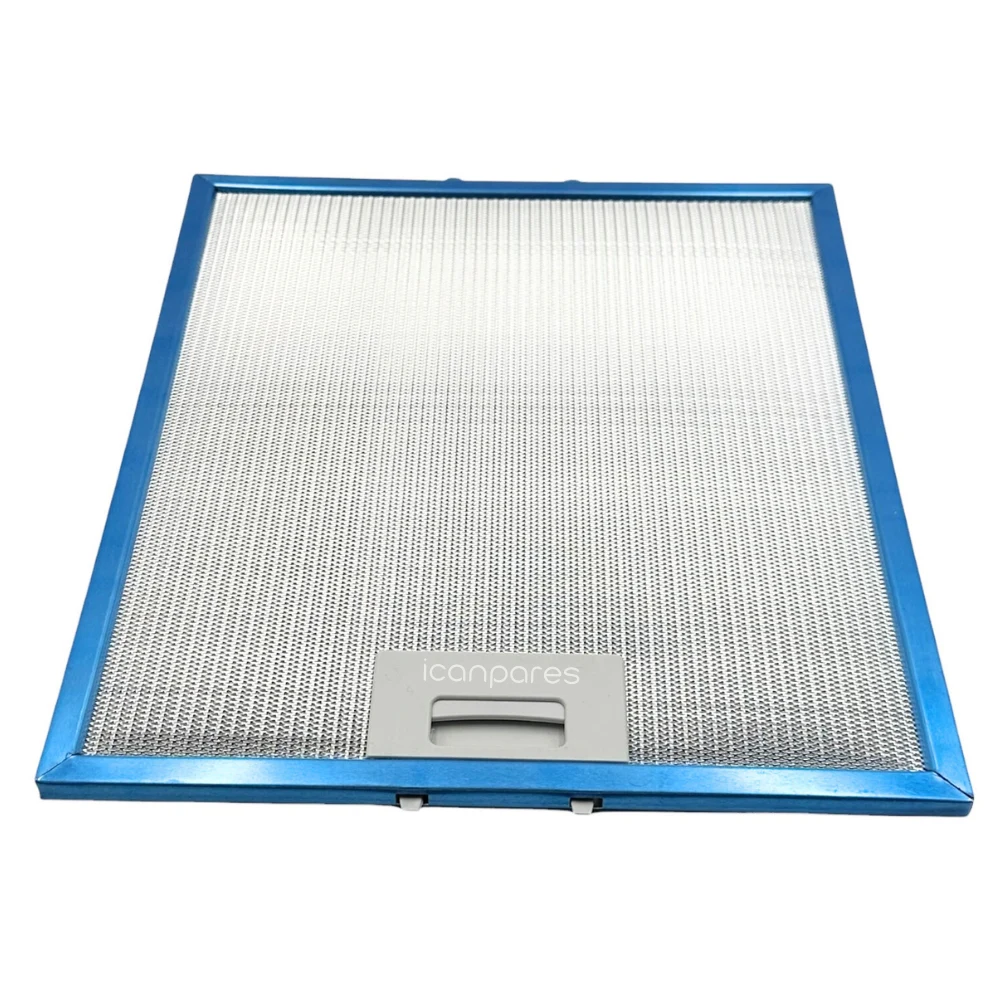 En 281mm Boy 332mm Arka Tırnak Arası 45mm Aspiratör Metal Yağ Filtresi 28,1*33,2cm