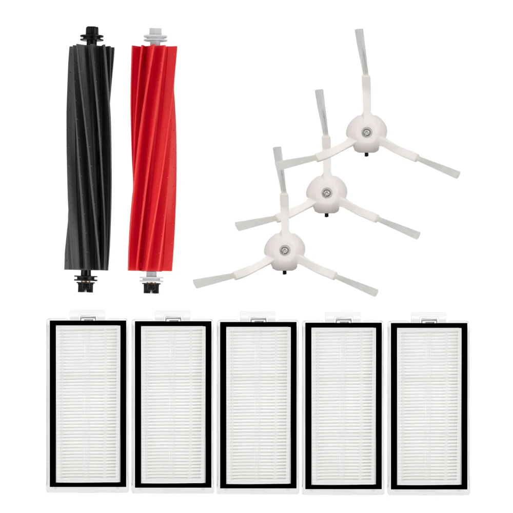 Roborock Uyumlu Q8 Max Robot Süpürge Ana Fırça, Hepa Filtre X5, Yan Fırça X3